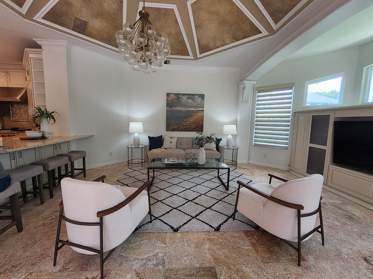 Tampa Brewster living room